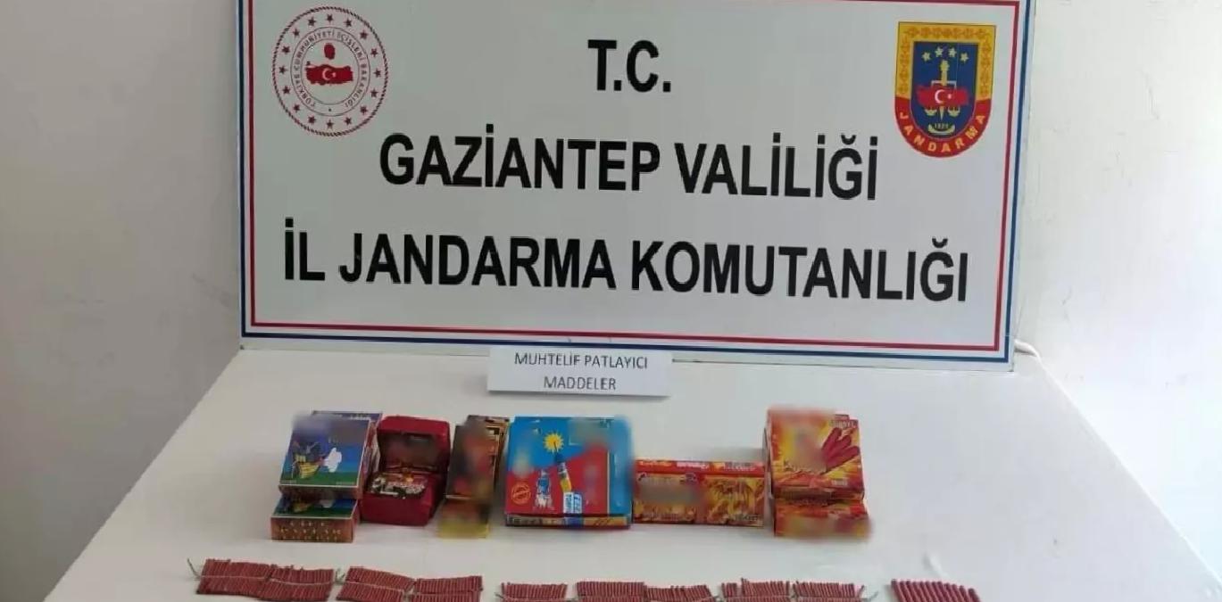 Gaziantep’te Havai Fişek Satıcısına Operasyon