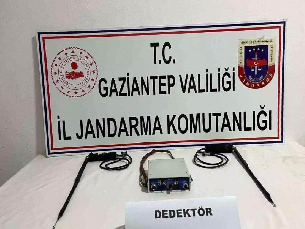 Gaziantep’te Kaçak Kazı Operasyonu
