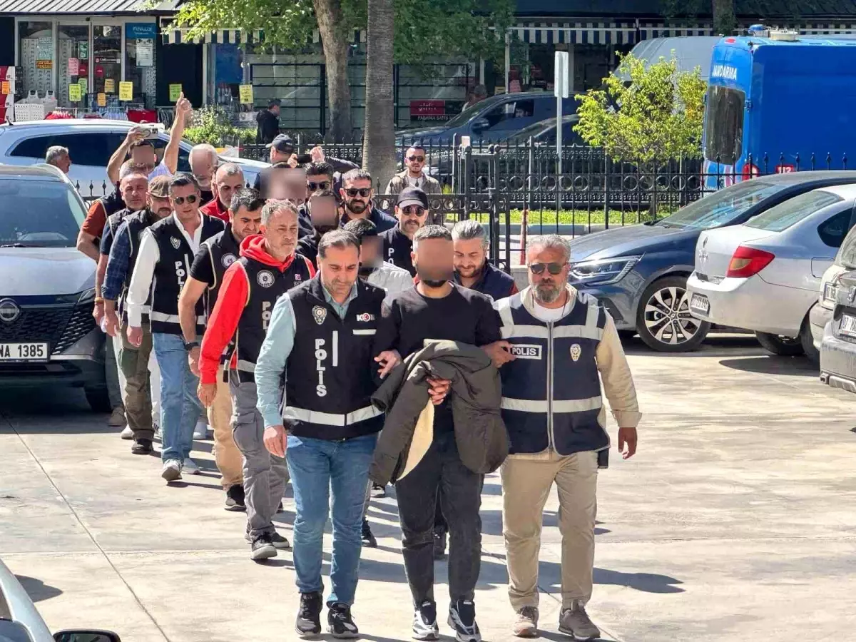 Gazipaşa’da Suç Örgütüne Operasyon: 3 Tutuklandı