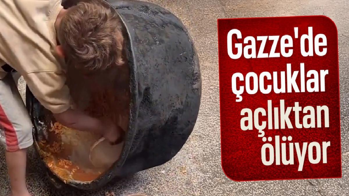 Gazze’de açlık en fazla çocukları etkiliyor
