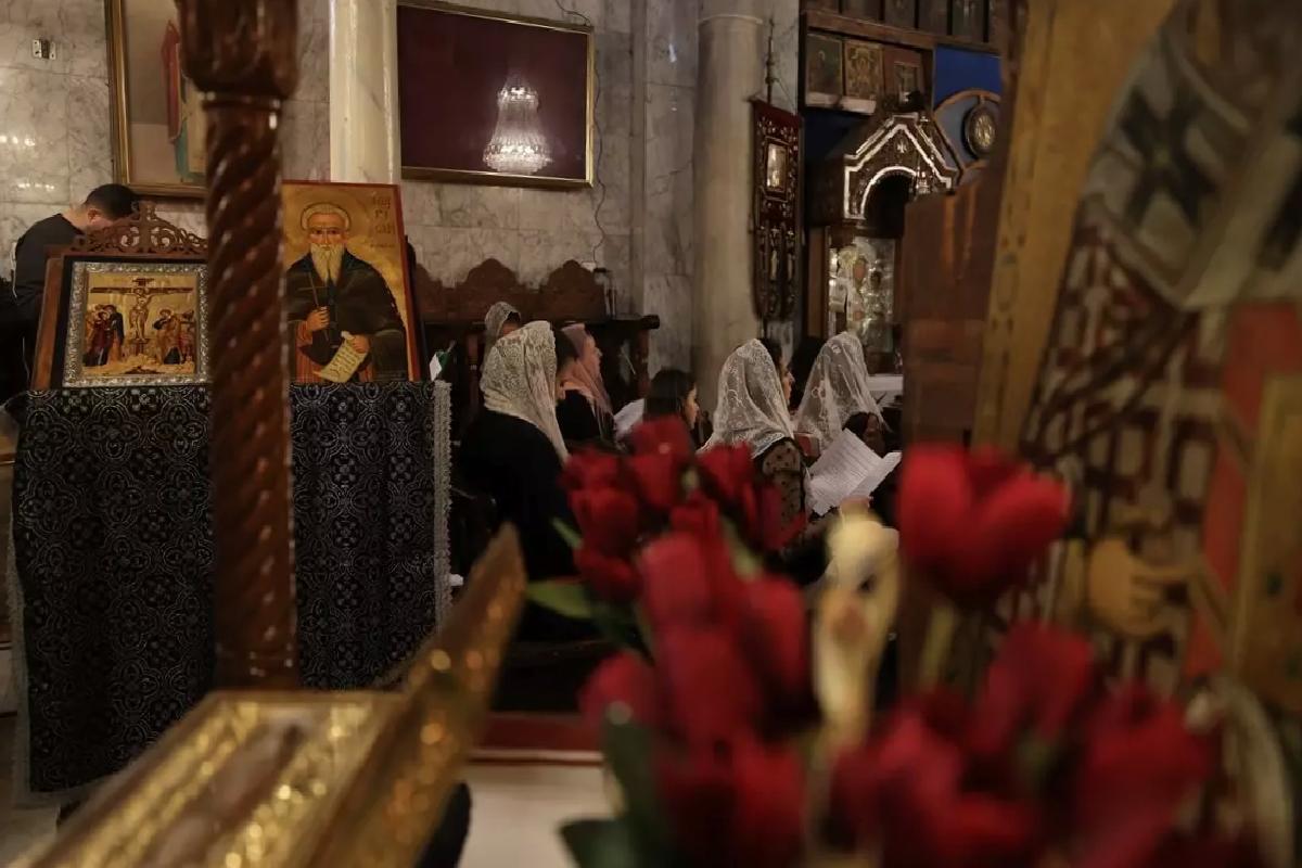 Gazze’de Hristiyanlar Kutsal Cuma’yı Hüzünle Andı