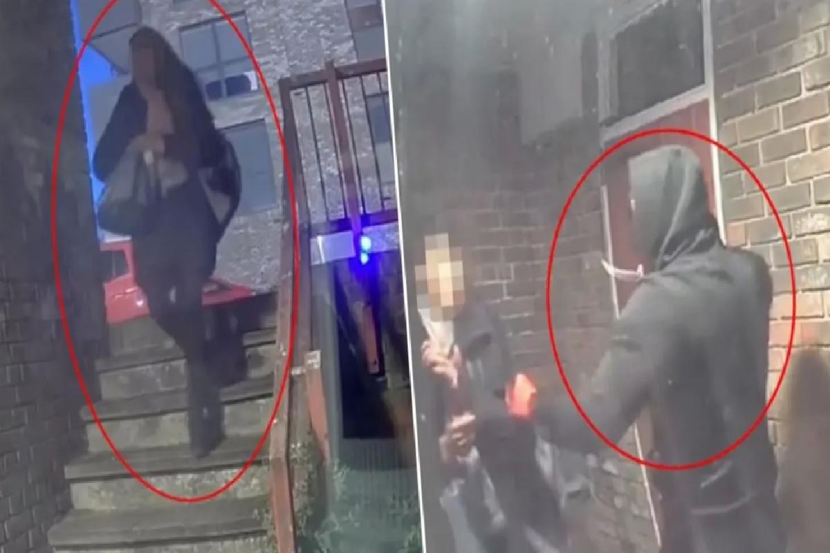 Genç kadın, evinin önünde bıçaklı saldırıya uğradı