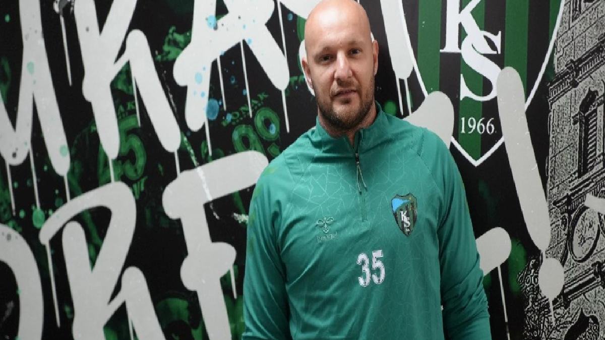 Gökhan Değirmenci: İnşallah futbol kariyerimi Kocaelispor’da sonlandırırım