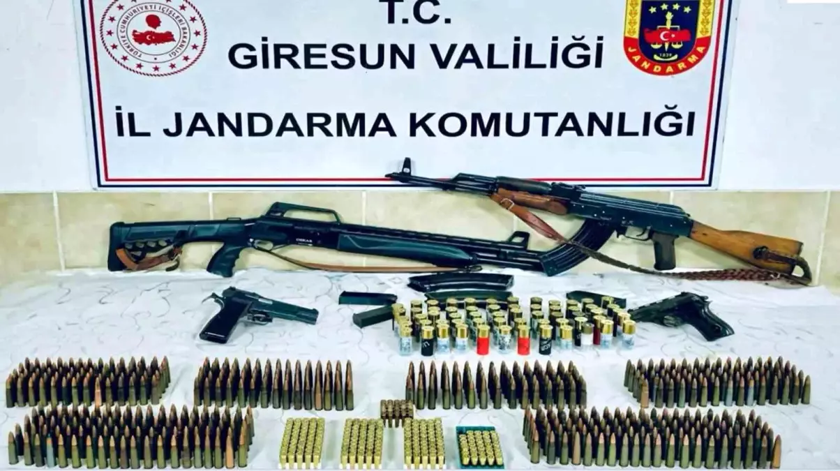 Görele’de Silah Operasyonu