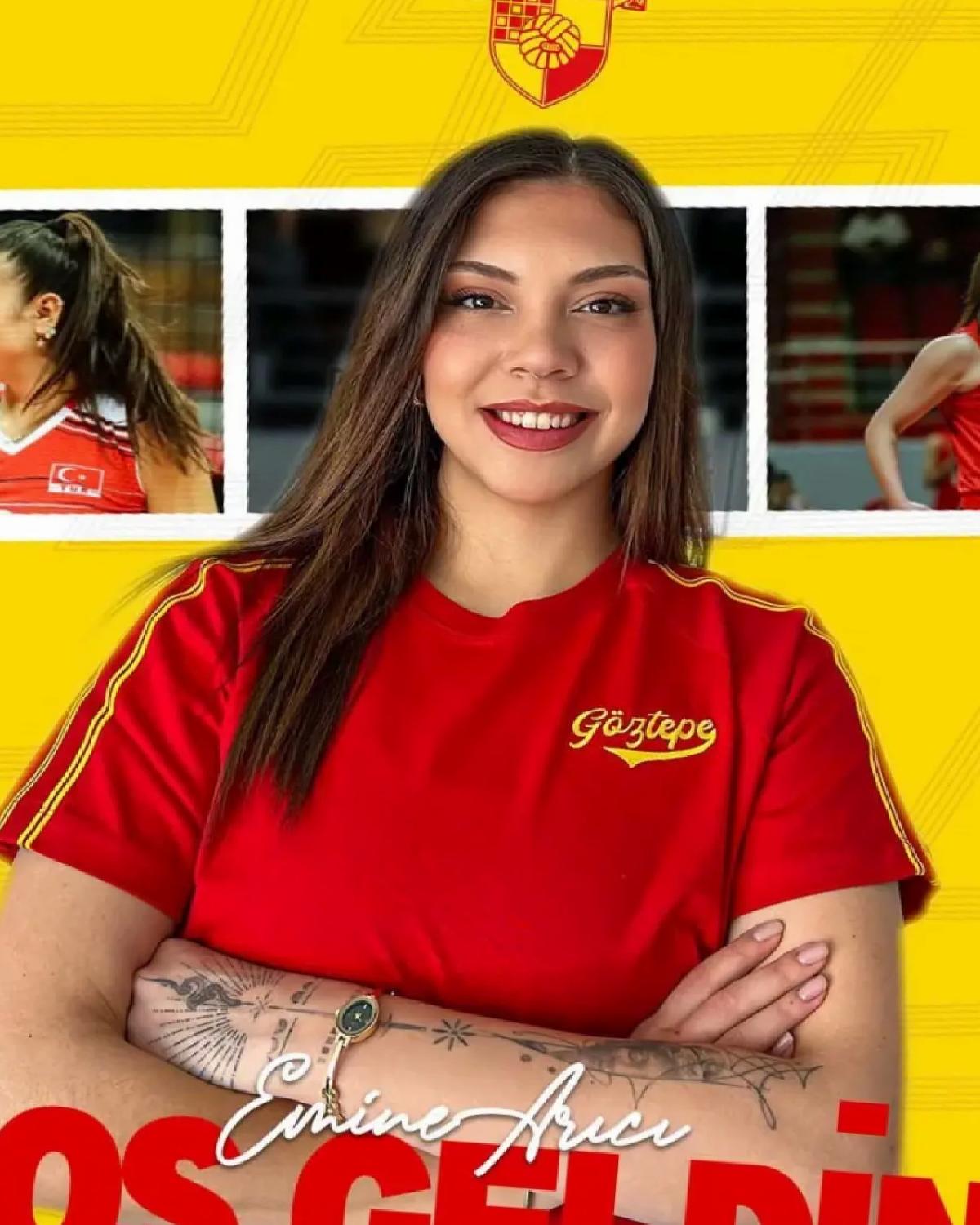 Göztepe, Emine Arıcı ile Anlaştı