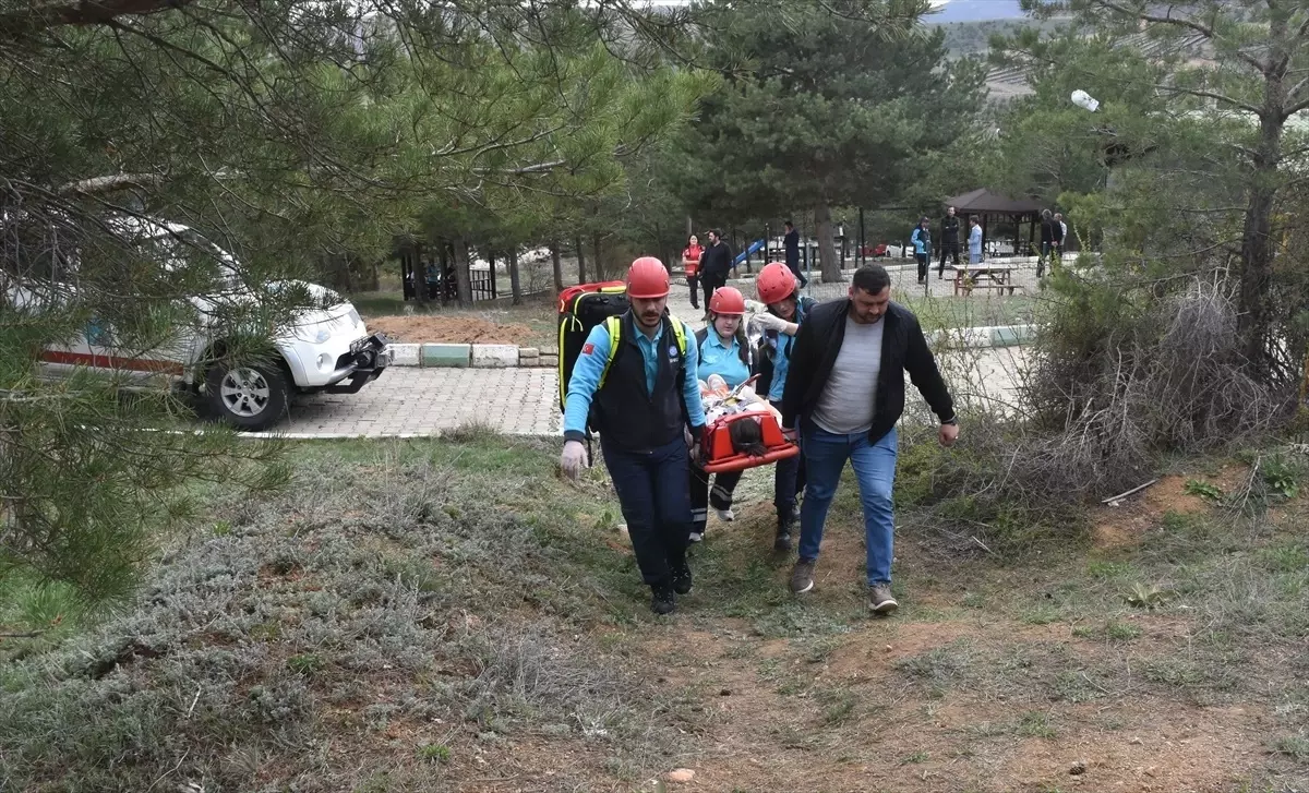 Gümüşhane’de UMKE Tatbikatı Gerçekleştirildi