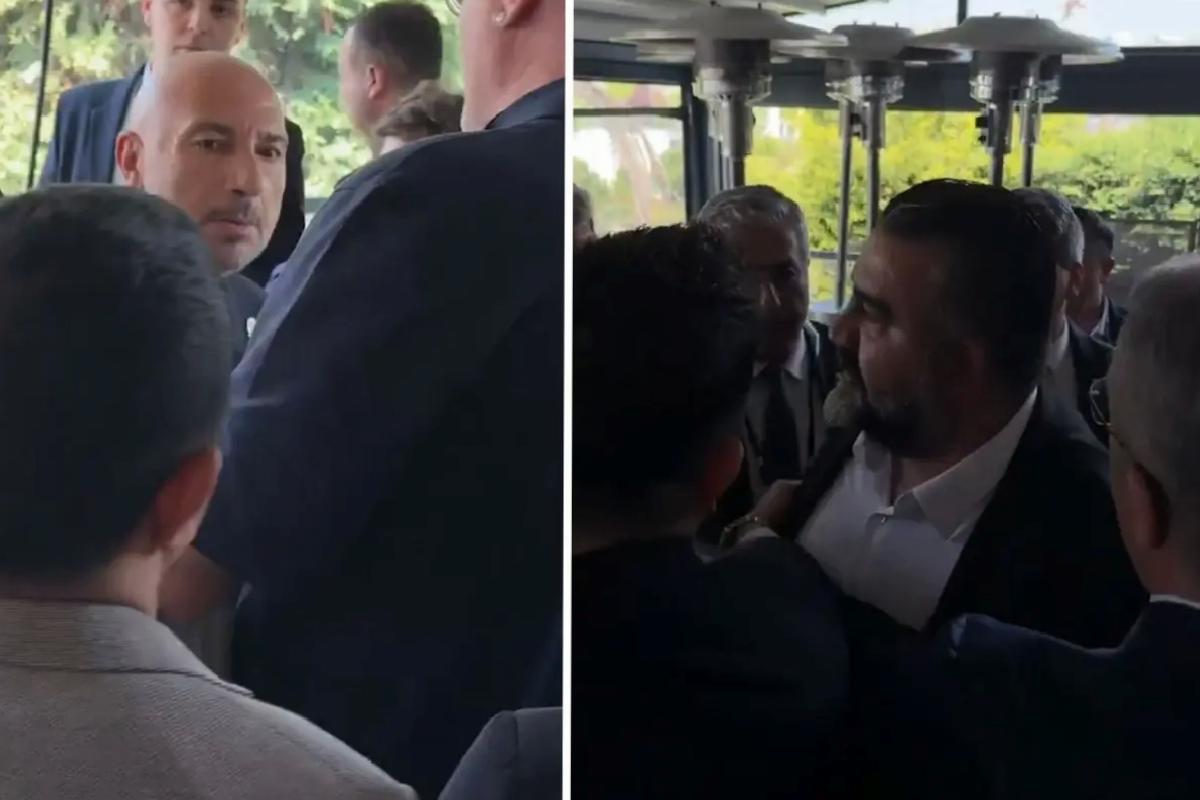 Hakan Bilal Kutlualp ile Ümit Özat arasında kavga çıktı