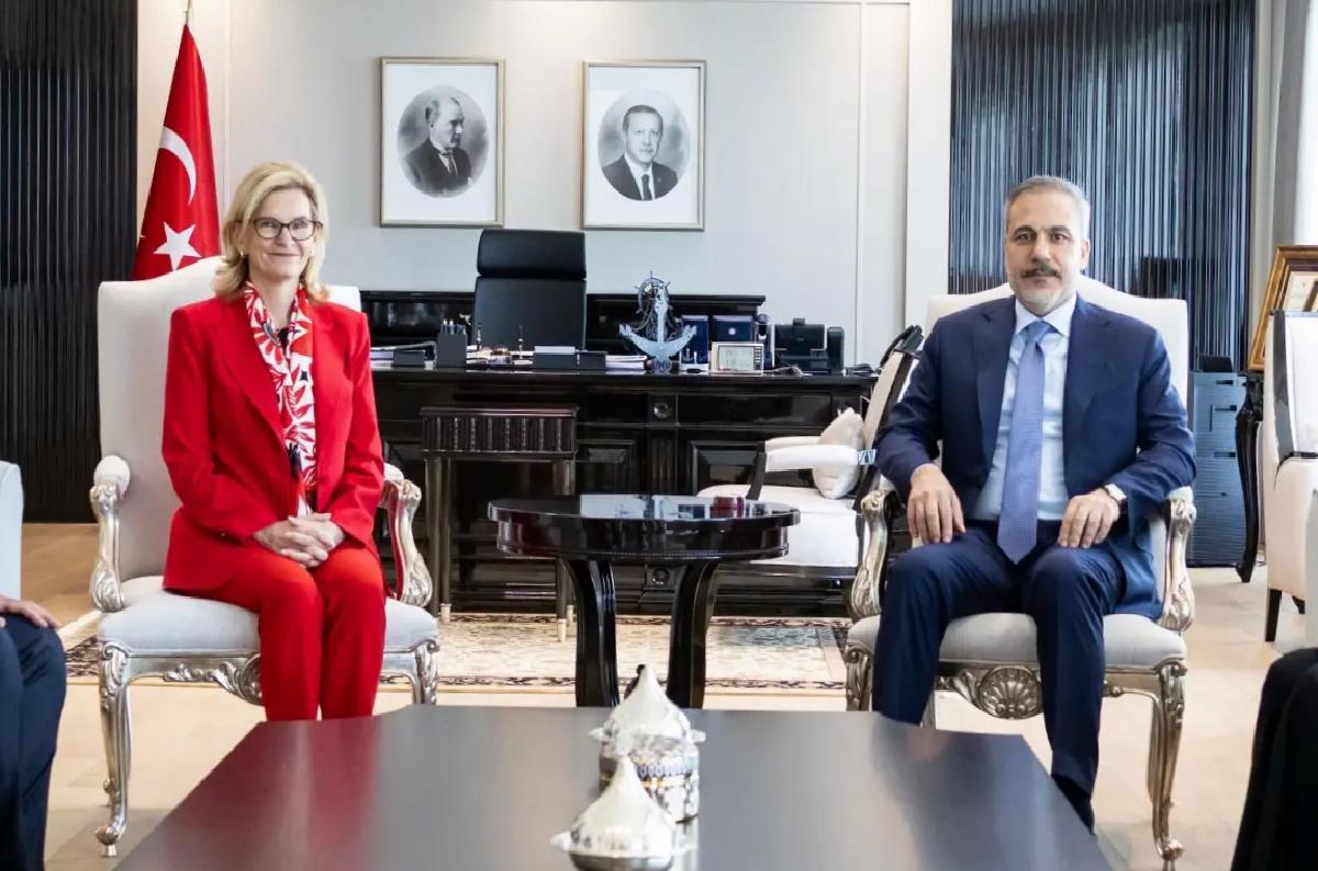 Hakan Fidan, Doreen Bogdan-Martin ile Görüştü