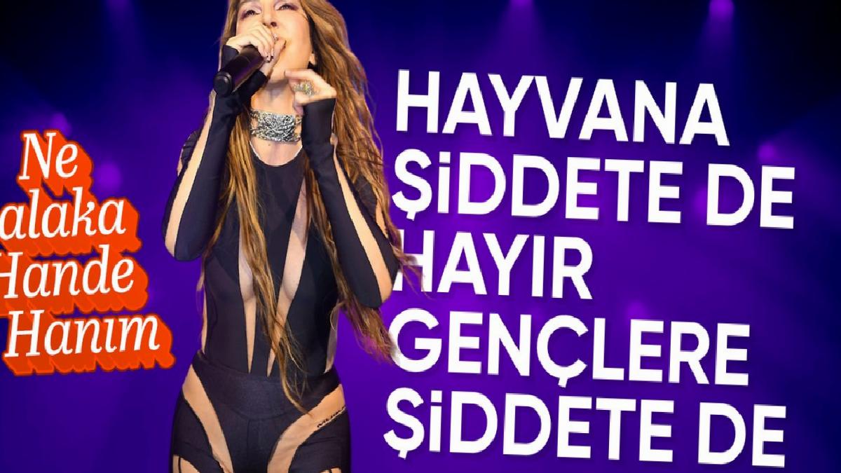 Hande Yener: Hayvana ve gençlere yapılanları sindiremiyorum