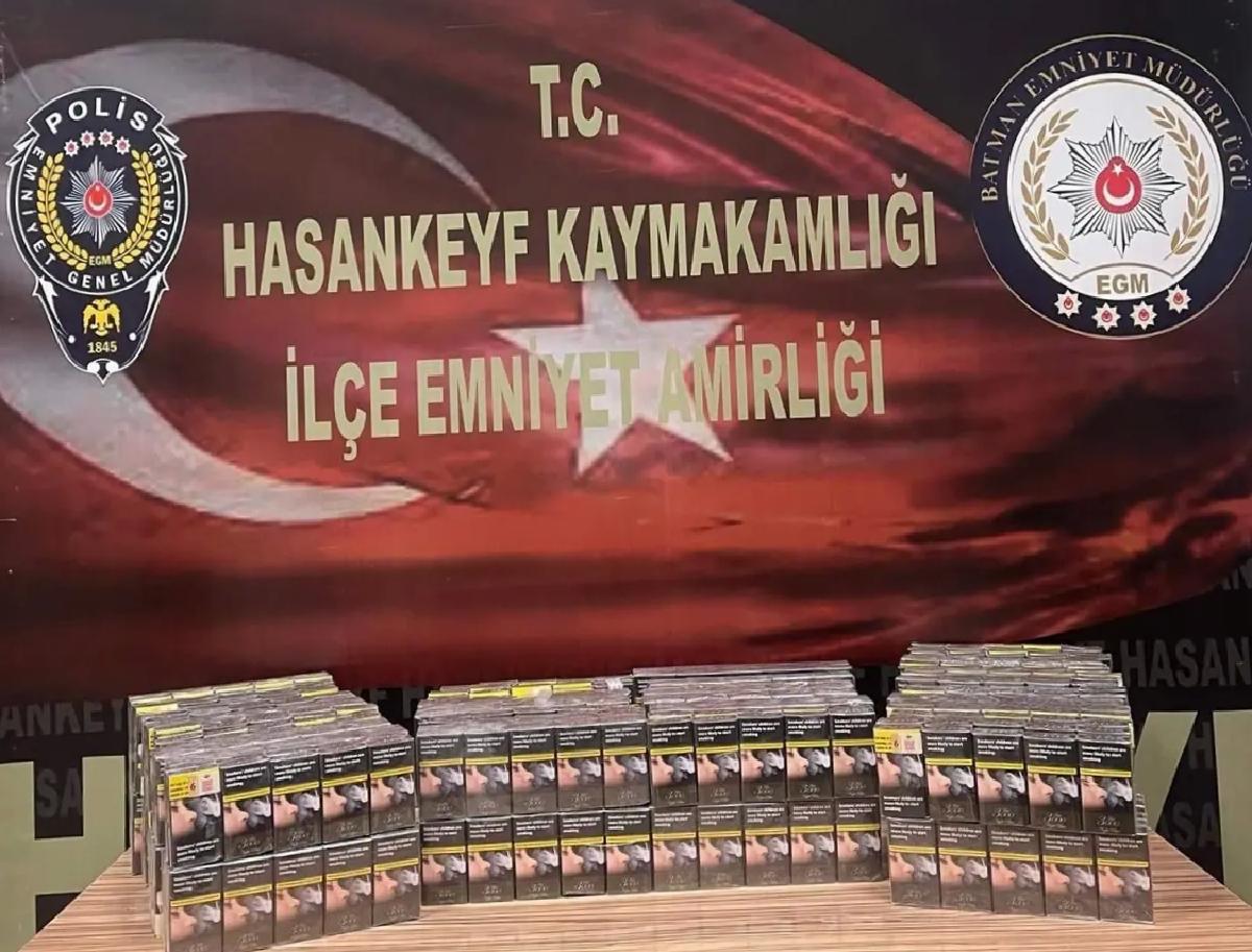 Hasankeyf’te Kaçakçılık Operasyonu