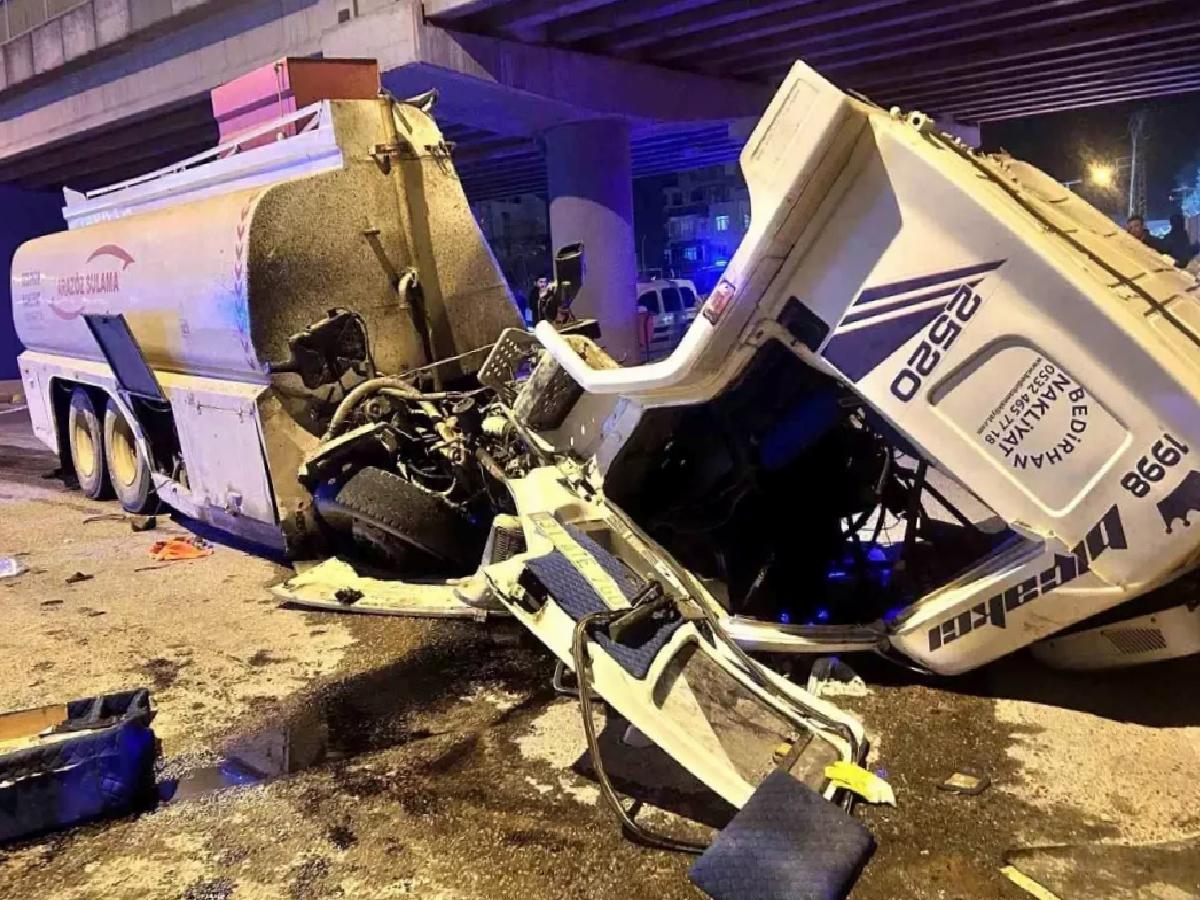 Hatay’da Fren Arızası Sonucu Feci Kaza: 1 Ölü, 1 Yaralı