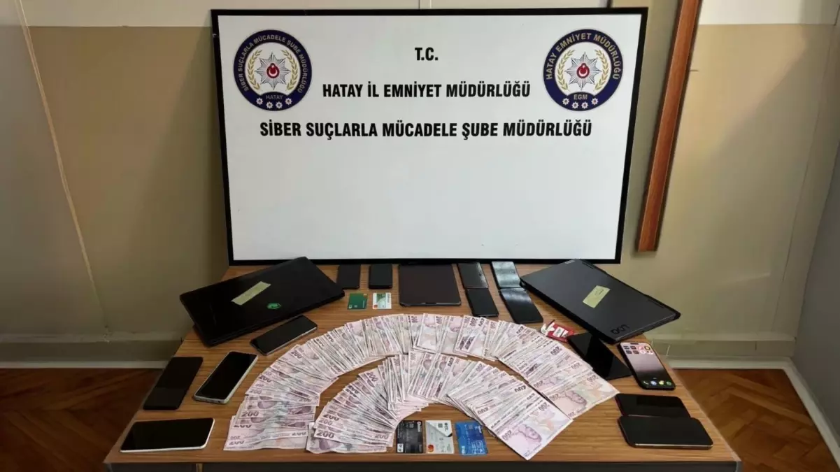 Hatay’da Yasa Dışı Bahis Çetesi Çökertildi