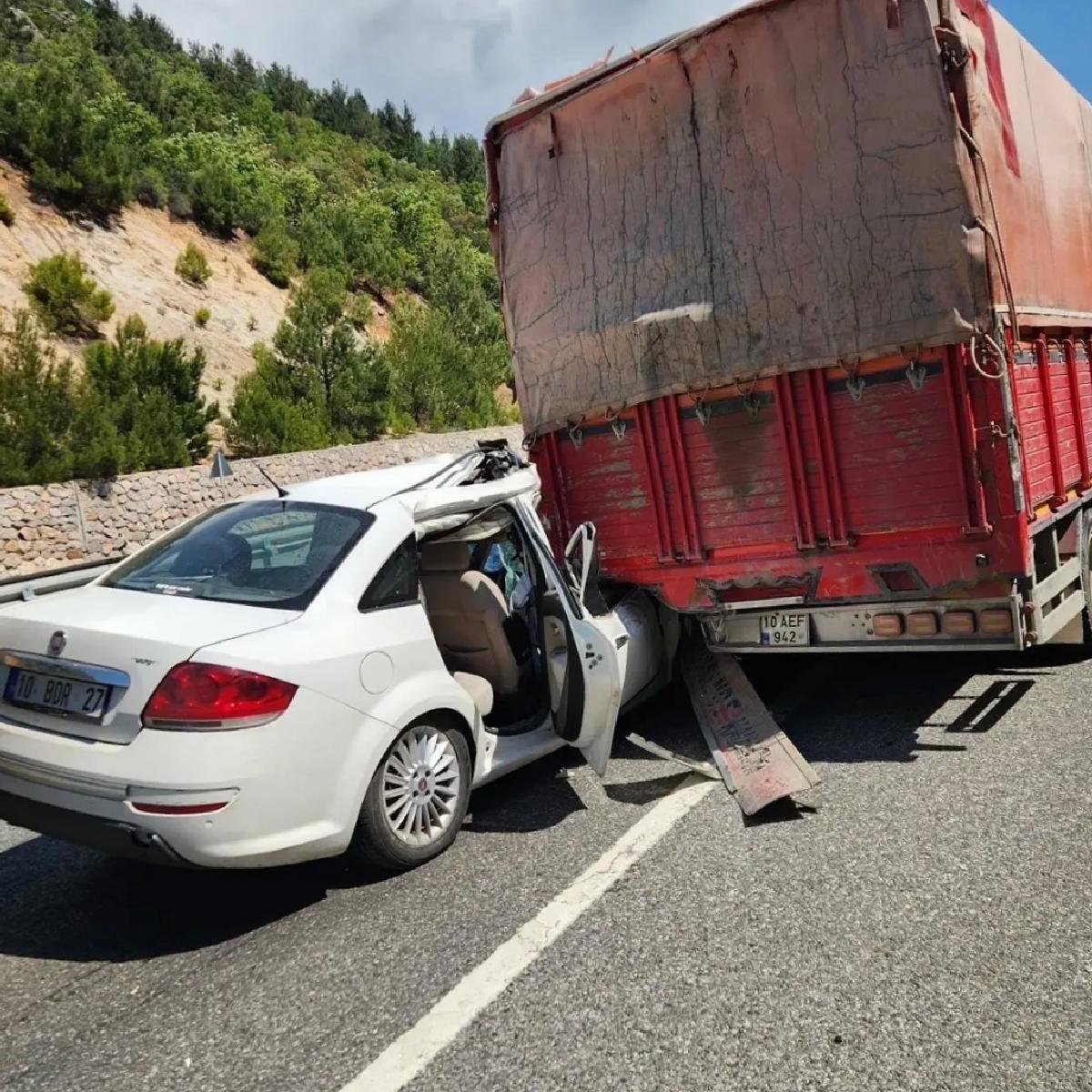 Havran’da Trafik Kazası: 3 Yaralı