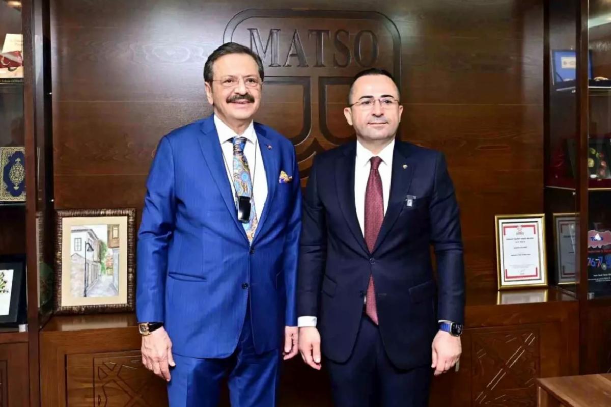 Hisarcıklıoğlu Manavgat’ta MATSO’yu Ziyaret Etti