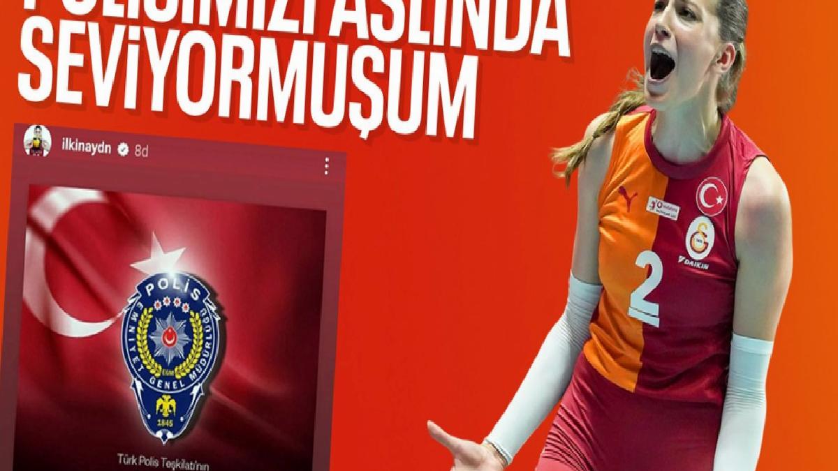 İlkin Aydın’dan polis haftası paylaşımı: Kastım size değil