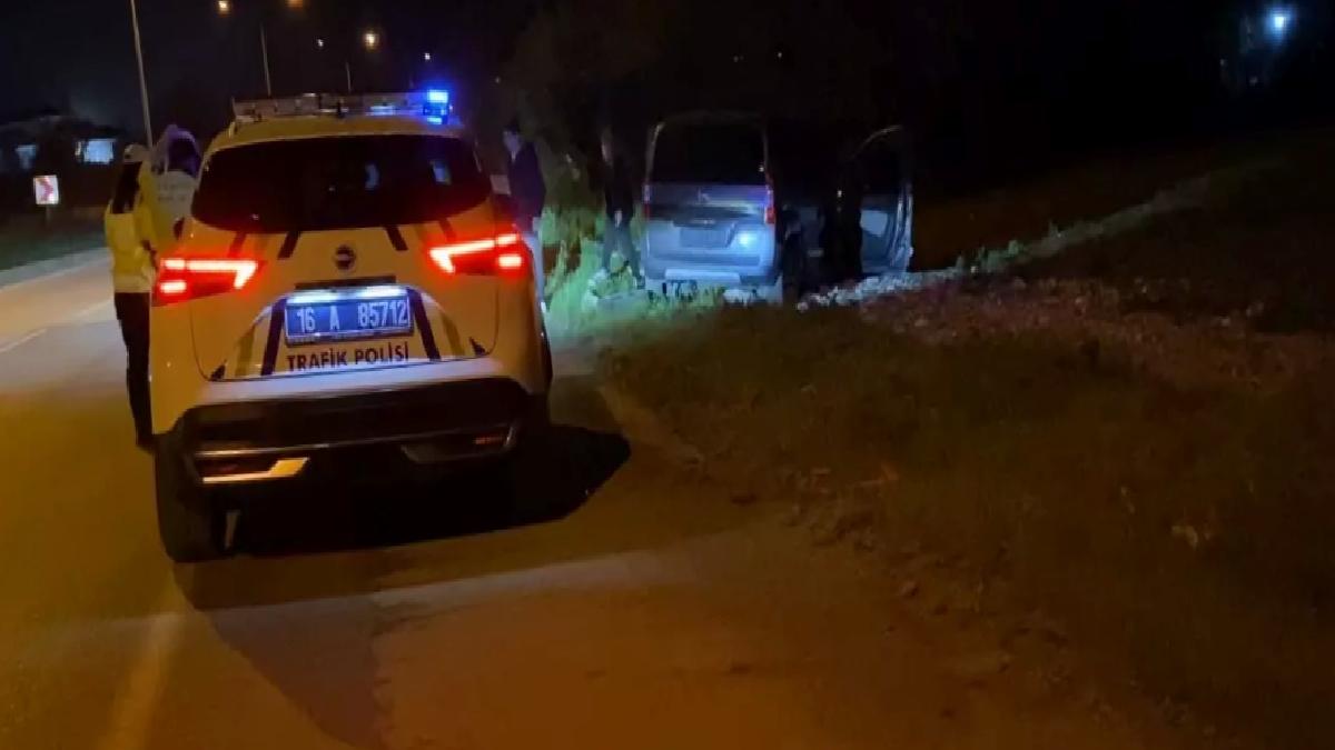 İnegöl’de Sokak Köpeğine Çarpan Sürücü Yaralandı