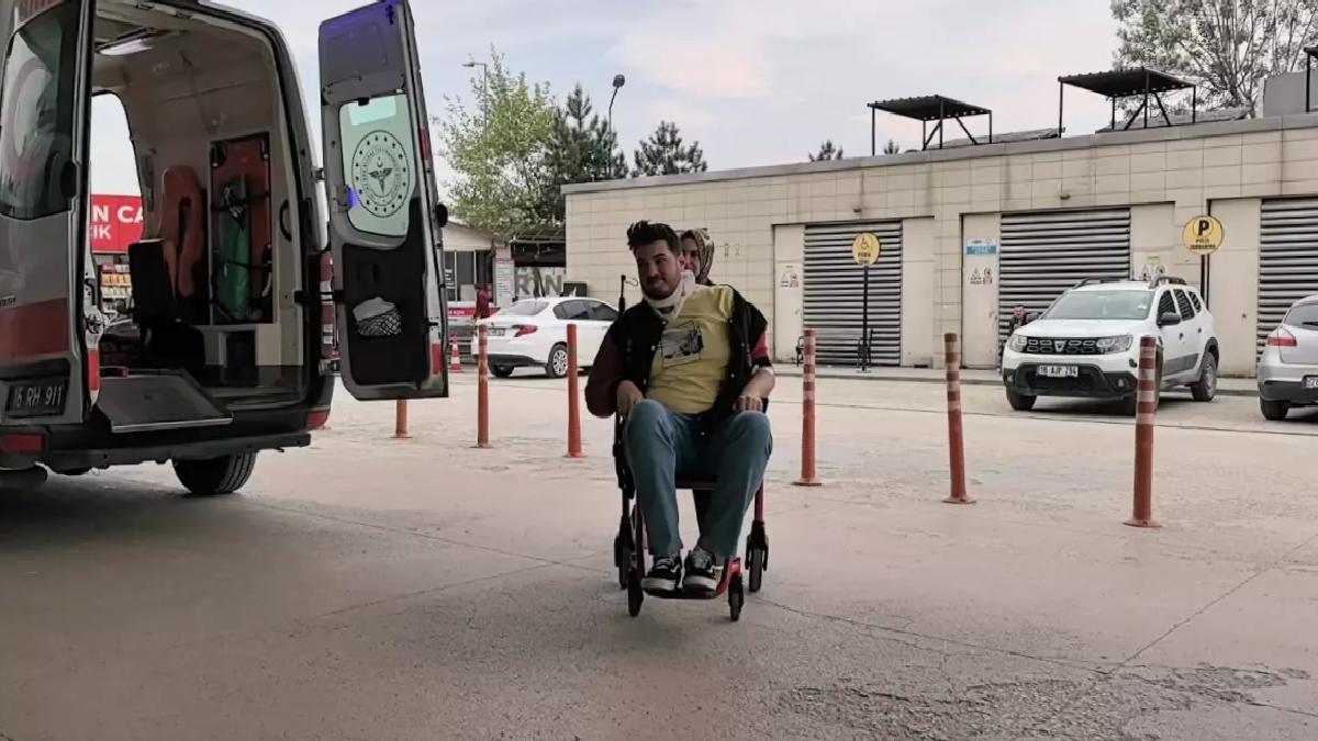 İnegöl’de Zincirleme Kaza: 4 Yaralı