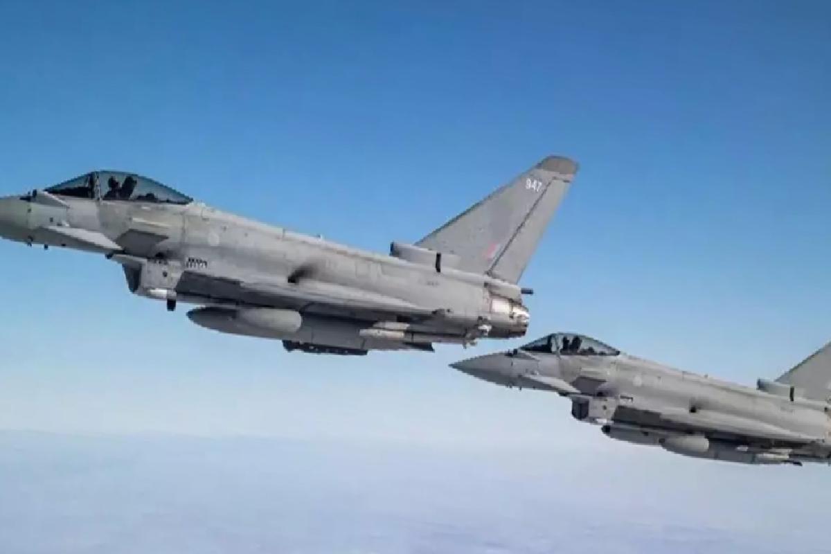 İngiliz savaş uçakları Rus jetlerine müdahale etti!