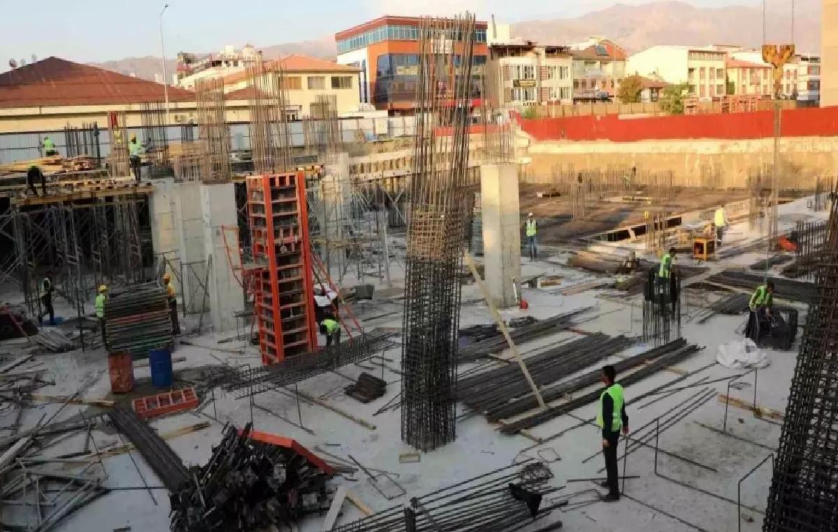 İnşaat Üretimi Yıllık Artış Gösterdi