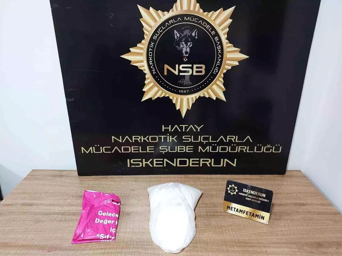 İskenderun’da 2 Kilo Metamfetamin Ele Geçirildi