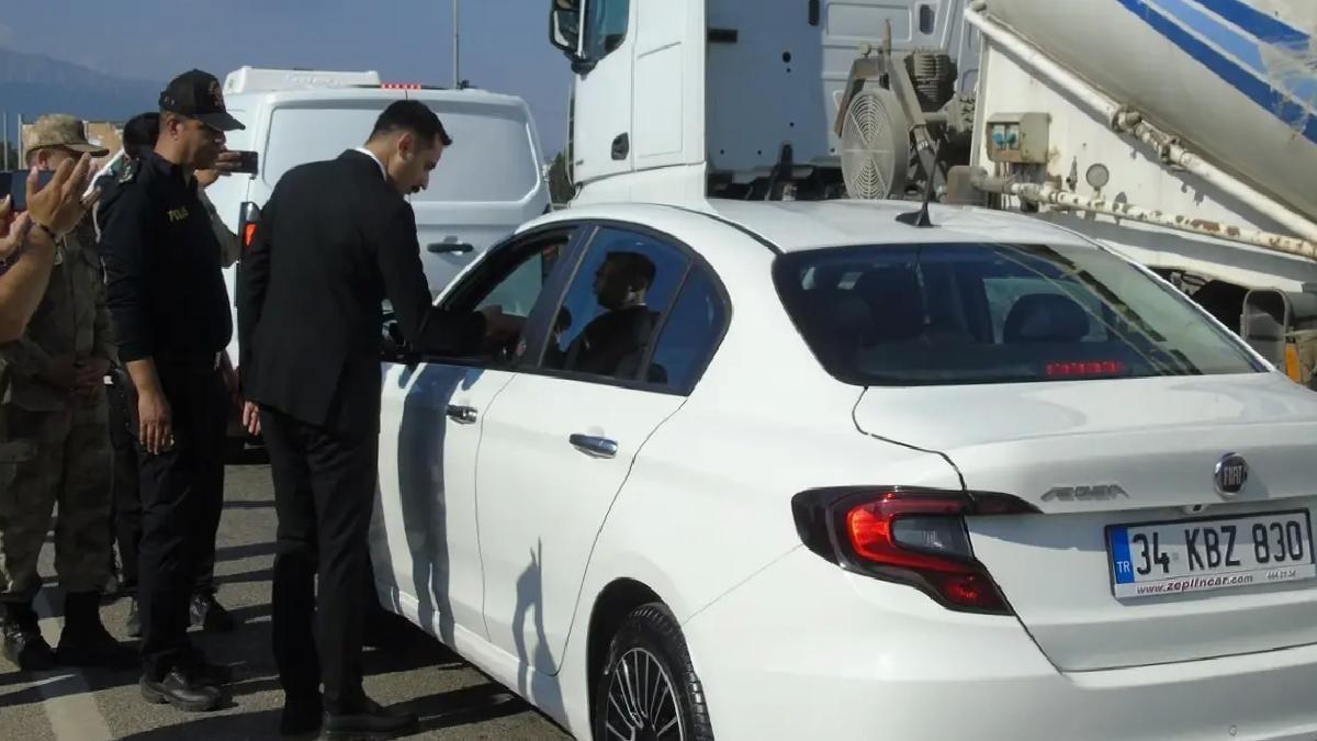 İslahiye’de Dronlu Trafik Denetimi