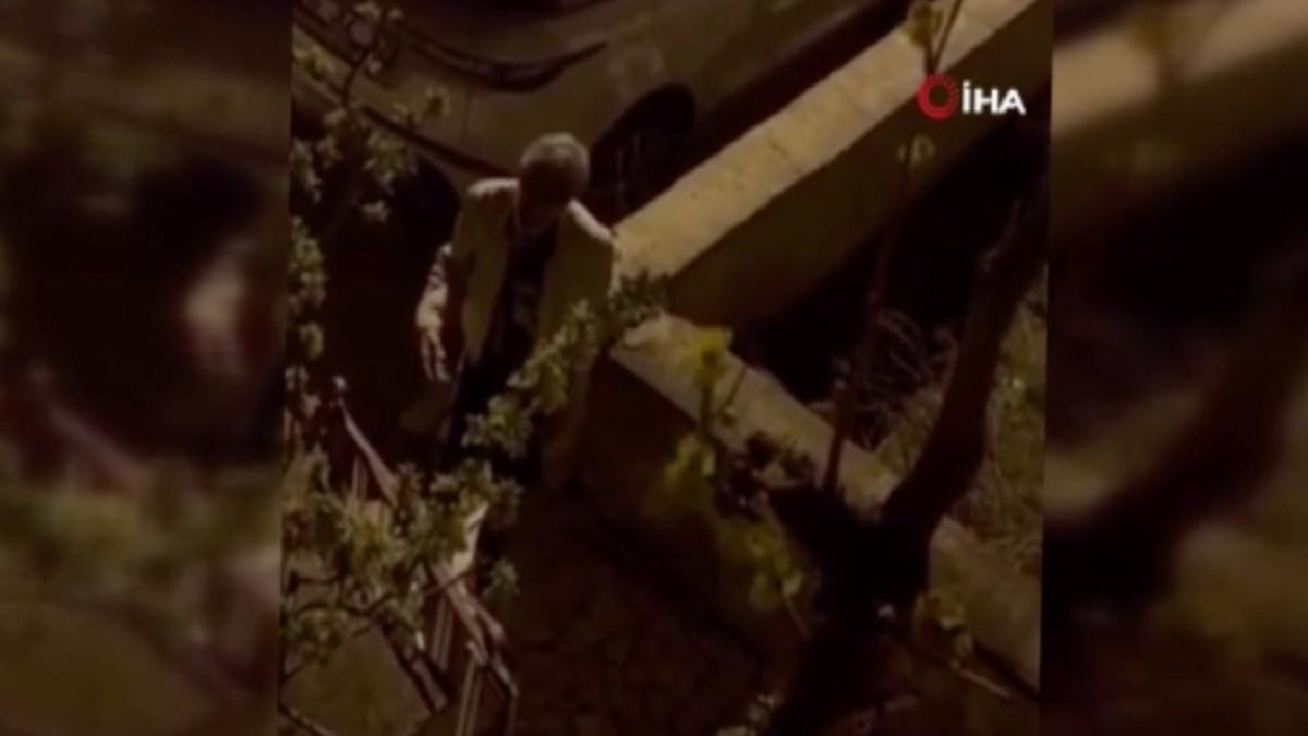 Isparta’da yaralı bir adam gece yarısı zillere basarak yardım istedi