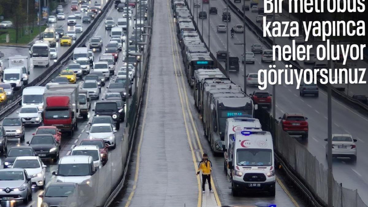 İstanbul Avcılar’da metrobüs kazası: 10 yaralı