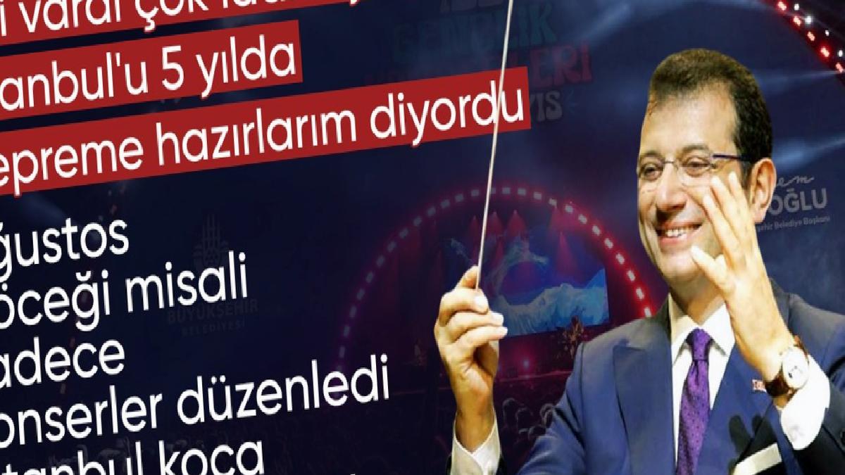 İstanbul depremi, Ekrem İmamoğlu’nun 5 yıl vaadini akıllara getirdi