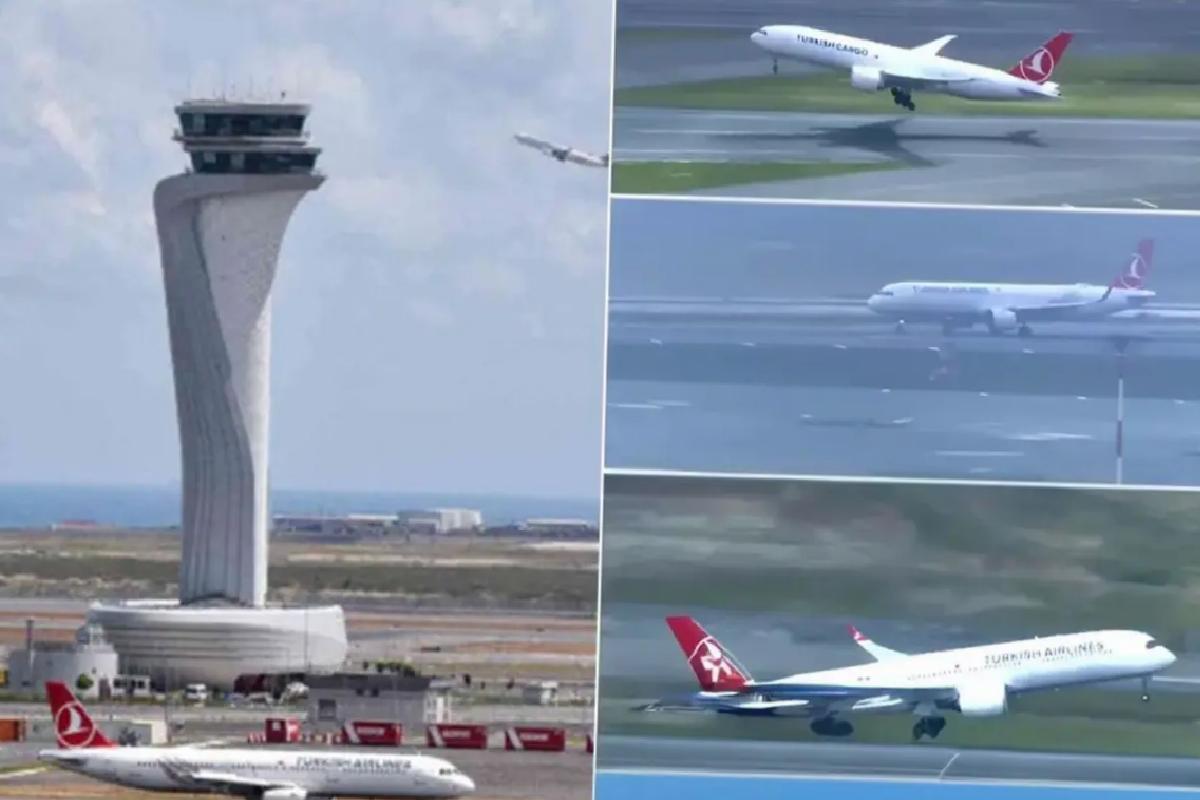 İstanbul Havalimanı’nda Üçlü Pist Operasyonu Başladı