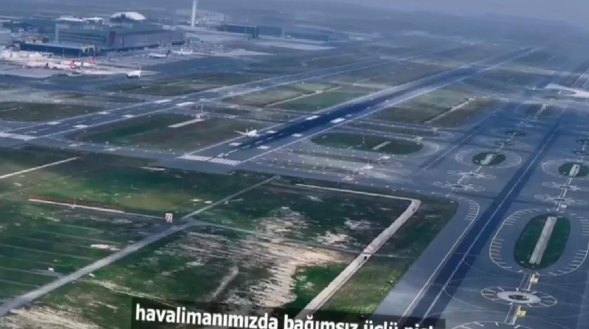 İstanbul Havalimanı’ndan Dörtlü Pist Hedefi