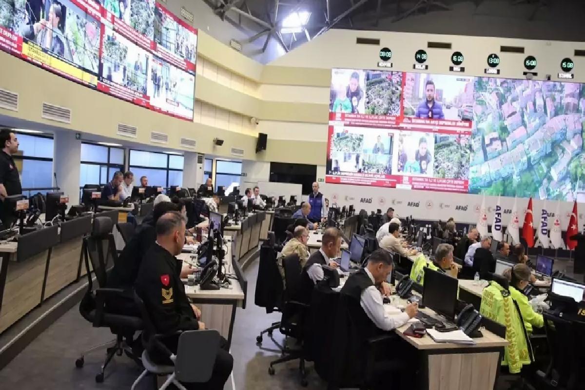 İstanbul’da Deprem Sonrası AFAD Toplantısı
