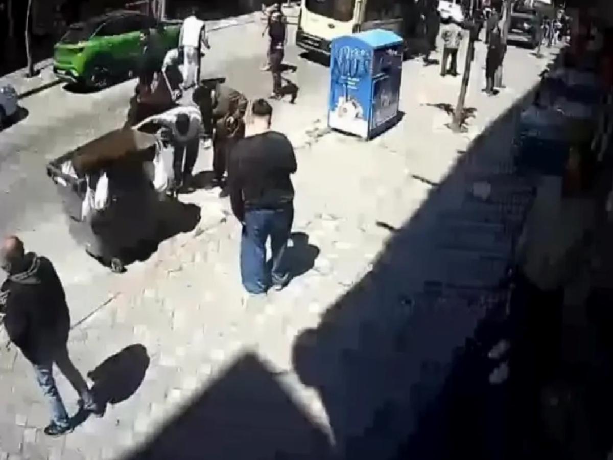 İstanbul’da Depremde Balkondan Atlayan Kişi
