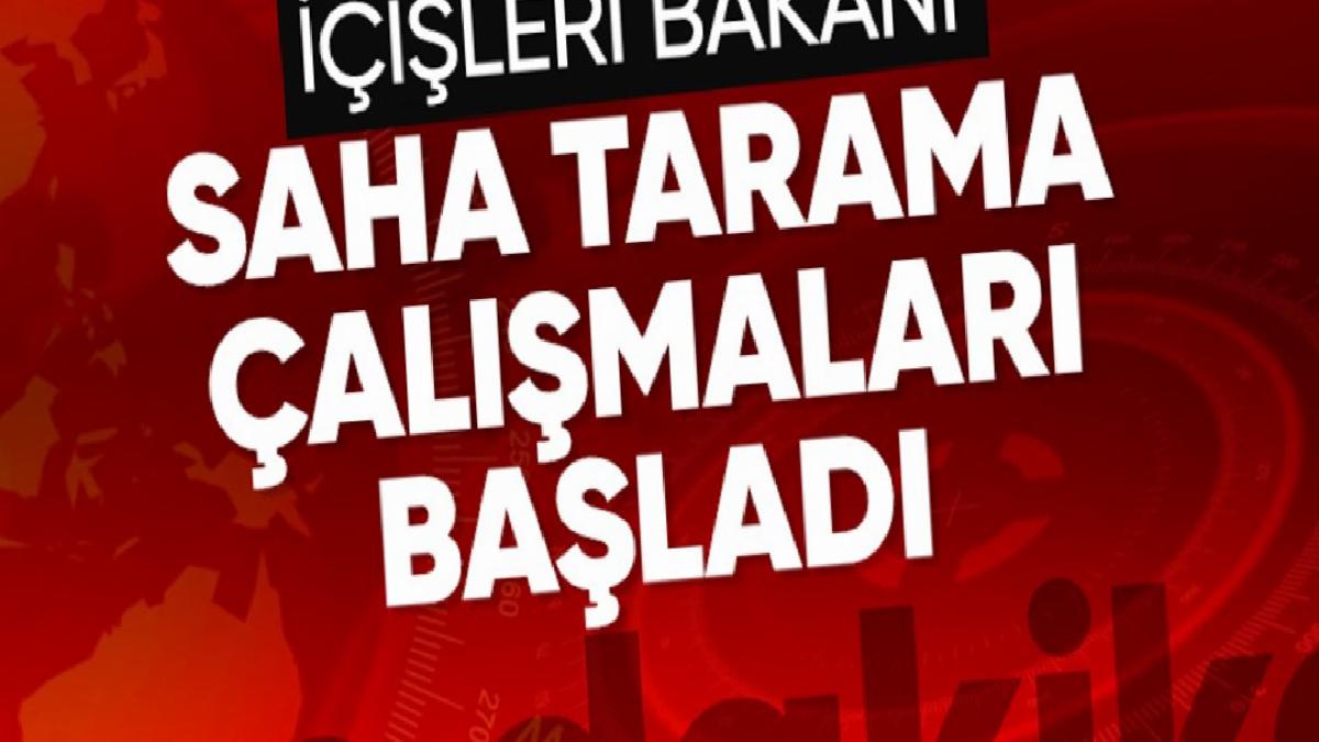İstanbul’daki büyük depremden sonra Ali Yerlikaya’nın paylaşımı