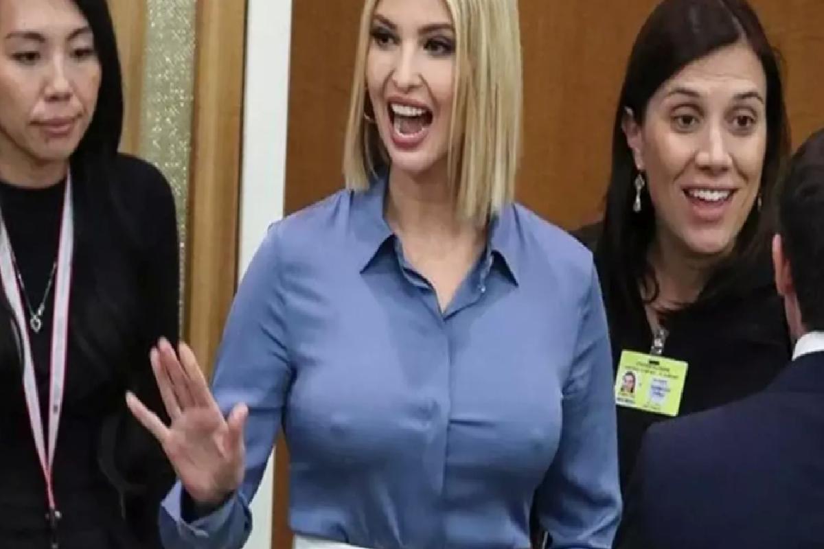 Ivanka Trump okyanusta dalgalarla mücadele etti