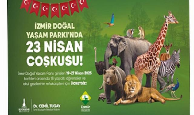 İzmir Büyükşehir Belediyesi’nden çocuklara 23 Nisan hediyesi