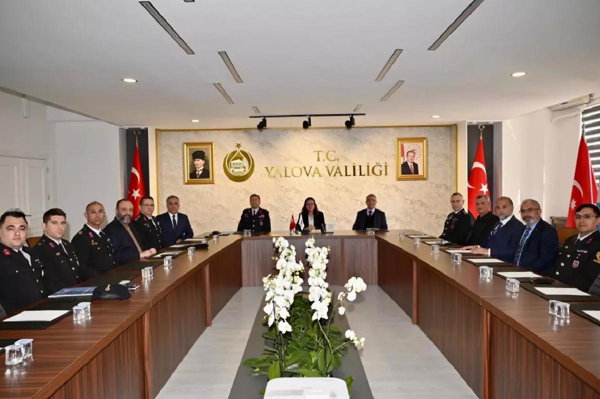 Jandarma Asayiş Vakfı Yalova Temsilciliği ilk toplantısını yaptı