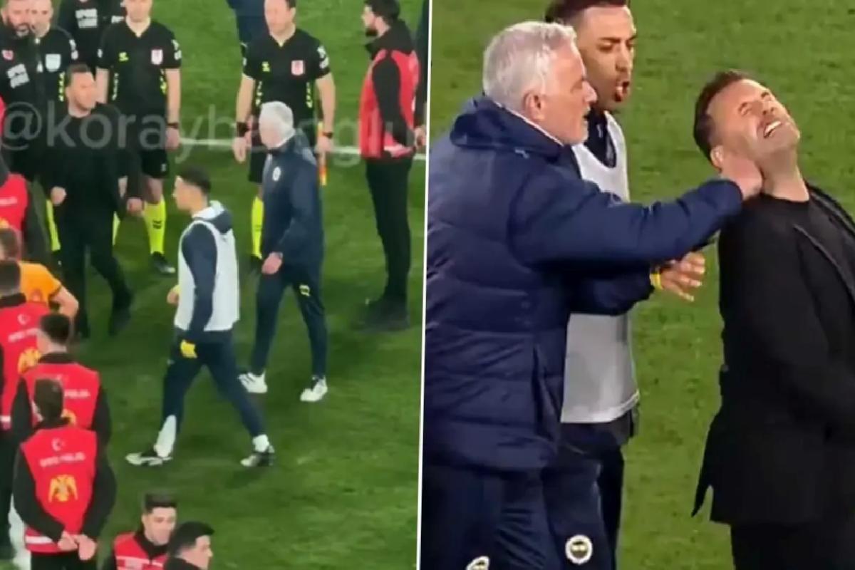 Jose Mourinho ile Okan Buruk’un derbiye damga vuran olay öncesinde ne konuştukları ortaya çıktı
