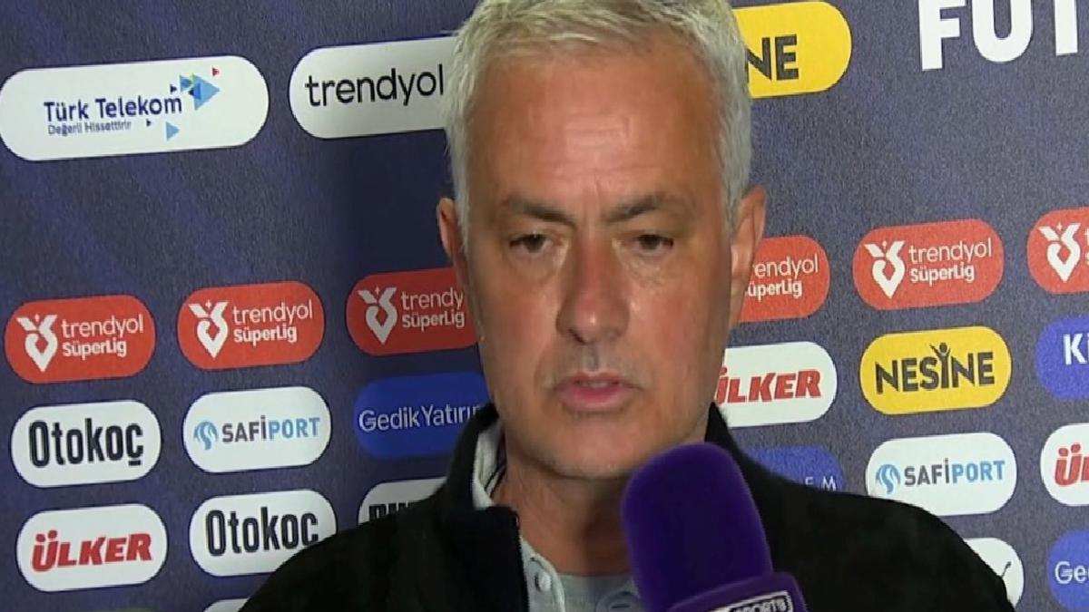 Jose Mourinho, muhabirle tartıştı!