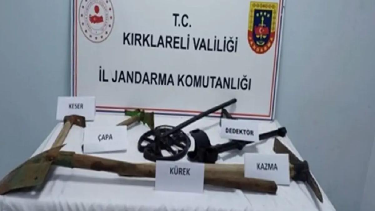 Kaçak Kazı Operasyonunda 14 Gözaltı