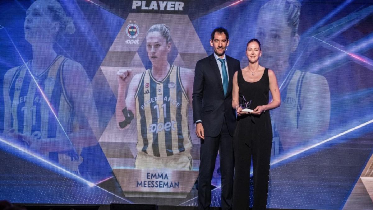 Kadınlar EuroLeague’in en değerli oyuncusu Fenerbahçeli Emma Meesseman seçildi