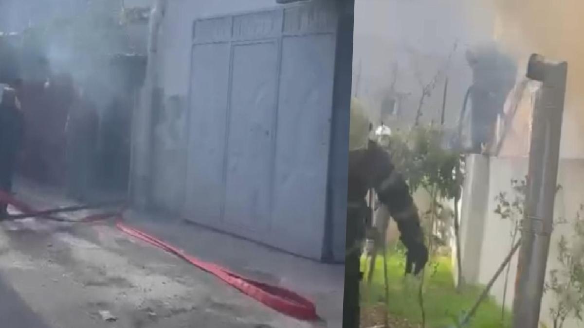 Kahramanmaraş’ta müstakil evde çıkan yangın paniğe neden oldu