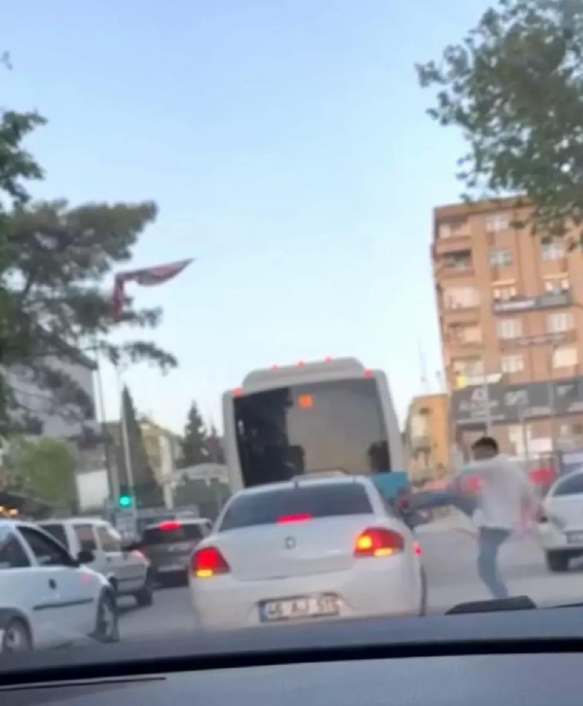 Kahramanmaraş’ta Trafik Kavgası