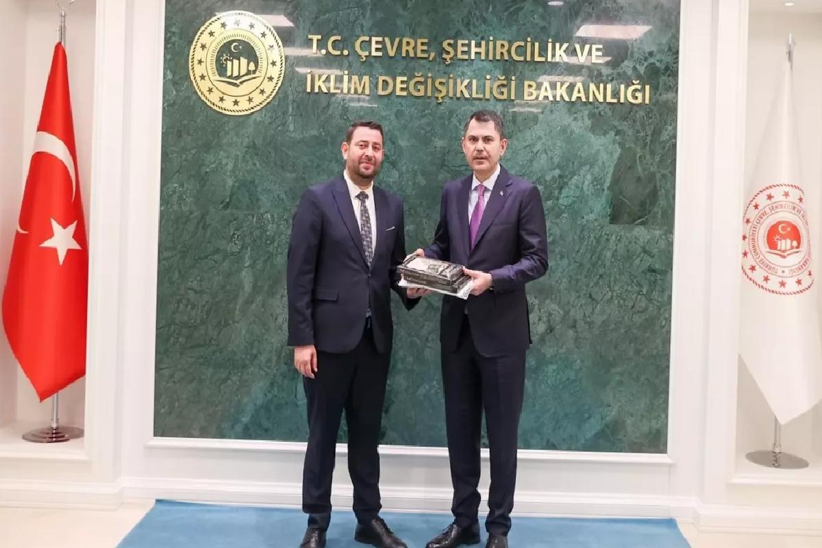 Karaçay’dan Bakan Kurum’a Teşekkür Ziyareti