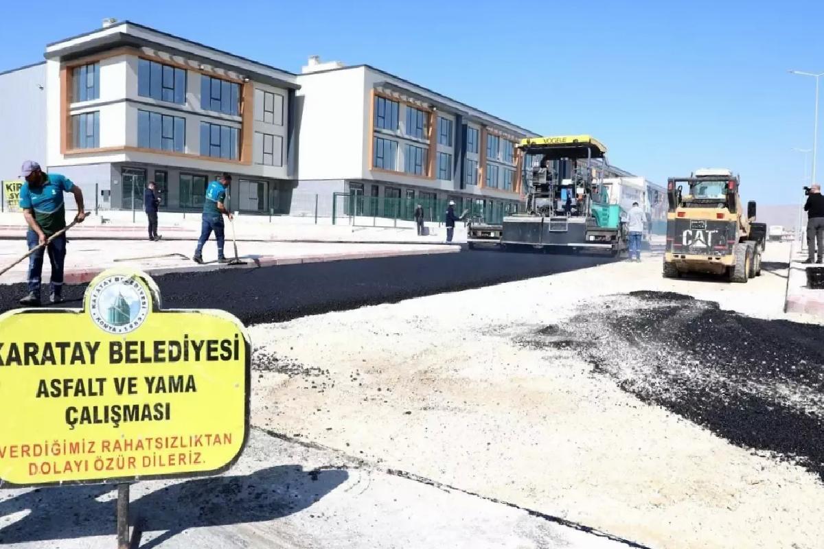 Karatay Belediyesi 2025 Asfalt Sezonunu Başlattı