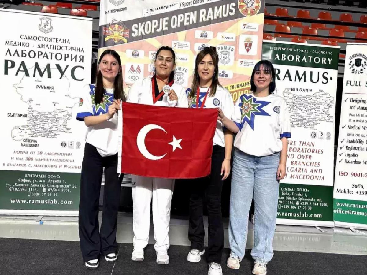 Kardelen Korkut, Üsküp’te Gümüş Madalya Kazandı