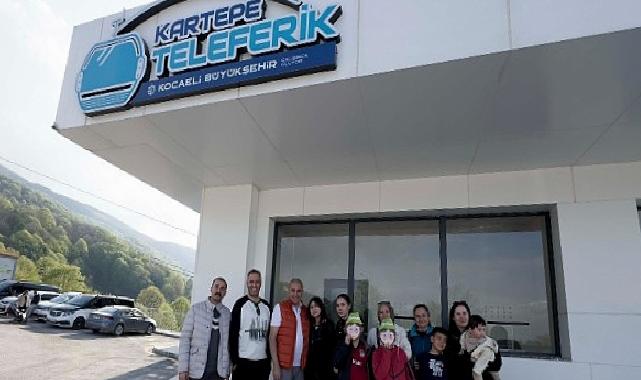 Kartepe Teleferik bayram tatilinde yoğun ilgi gördü