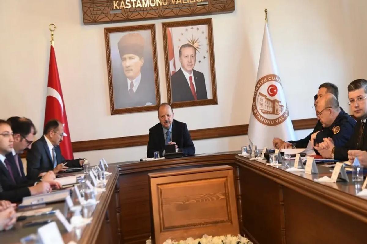 Kastamonu’da Güvenlik Toplantısı Yapıldı