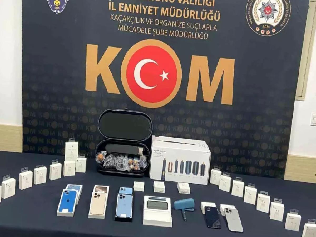 Kastamonu’da Kaçak Telefon ve Ekipman Ele Geçirildi