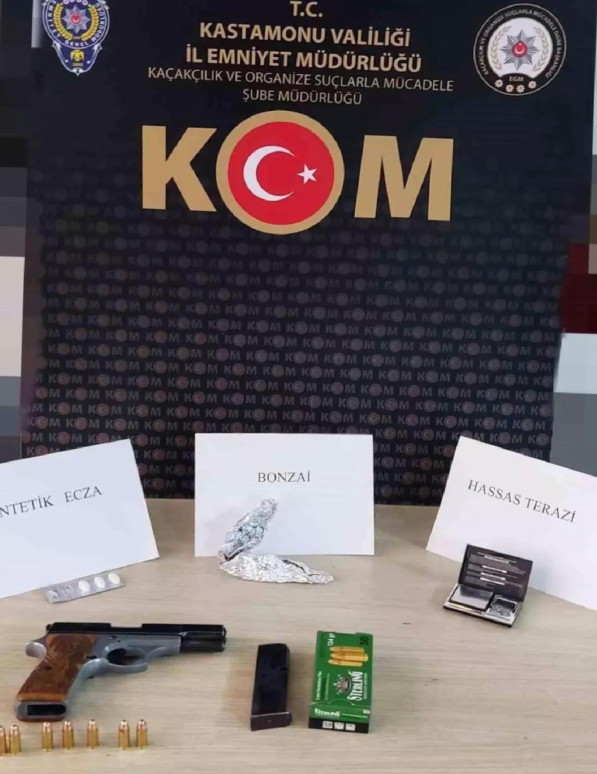 Kastamonu’da Operasyon: 4 Gözaltı