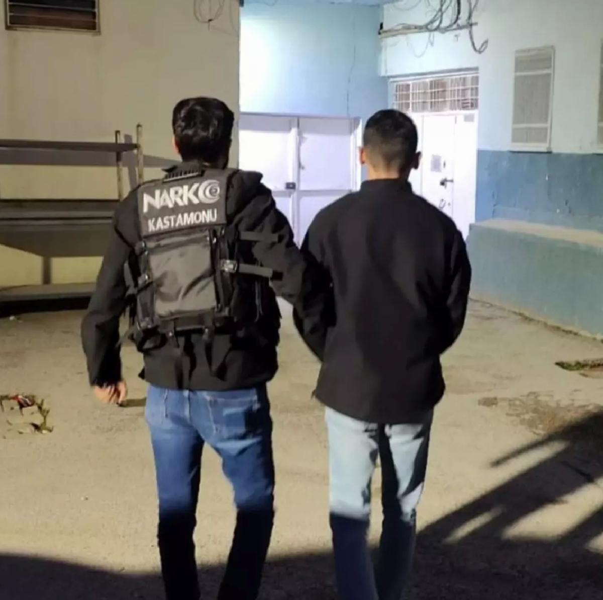 Kastamonu’da Uyuşturucu Ticareti Şüphelisi Yakalandı